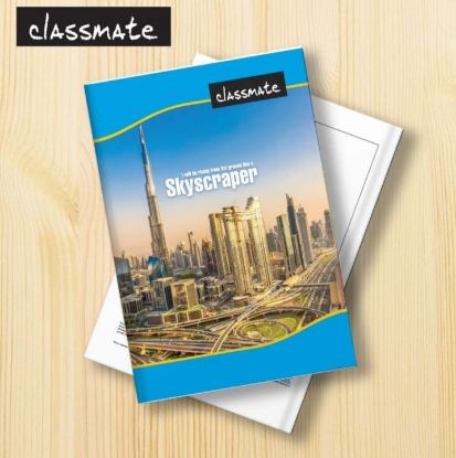 Picture of Classmate Note Copy A4 Size