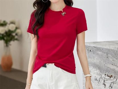 Picture of Bow Button T Short