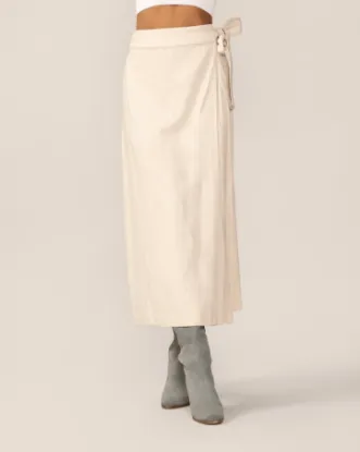 Picture of Bow Linen Skirt