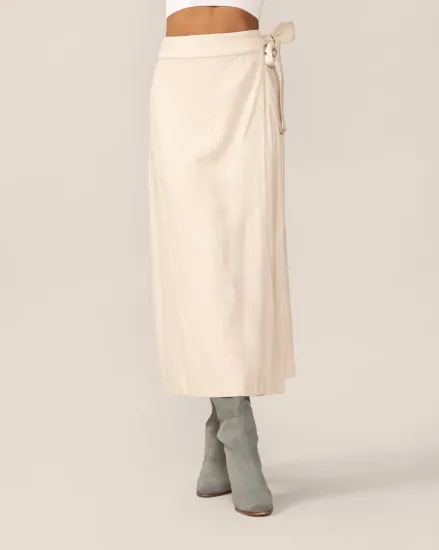 Picture of Bow Linen Skirt